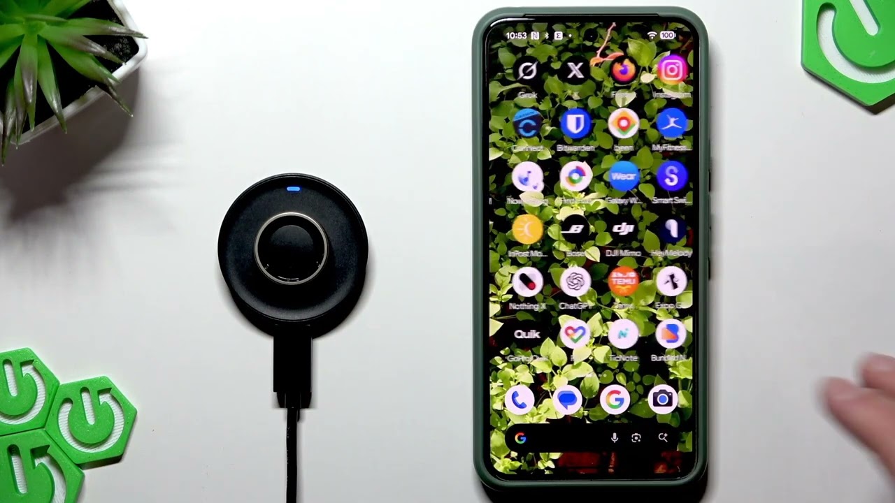 AMAZFIT Helio Ring: Lade-Dock LED Bedeutung (Blau, Weiß, Rot)