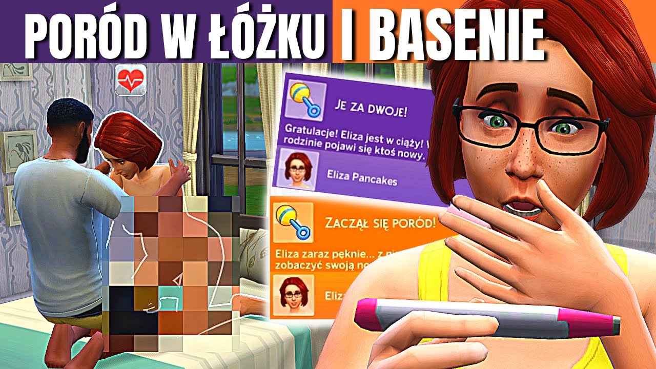 POR🍼D W BASENIE I ŁÓŻKU | MOD ciążowy The Sims 4