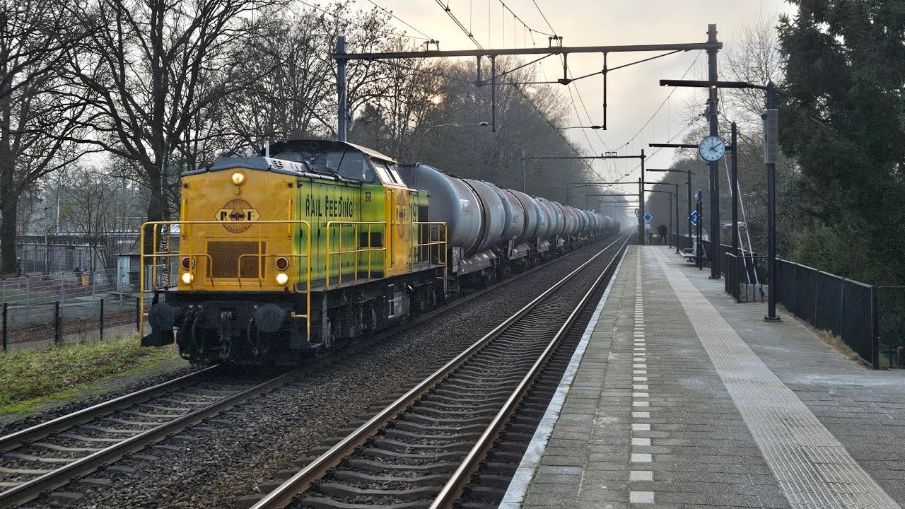 RRF 19 met keteltrein te Zutphen, Hengelo en Almelo op 25 januari 2026