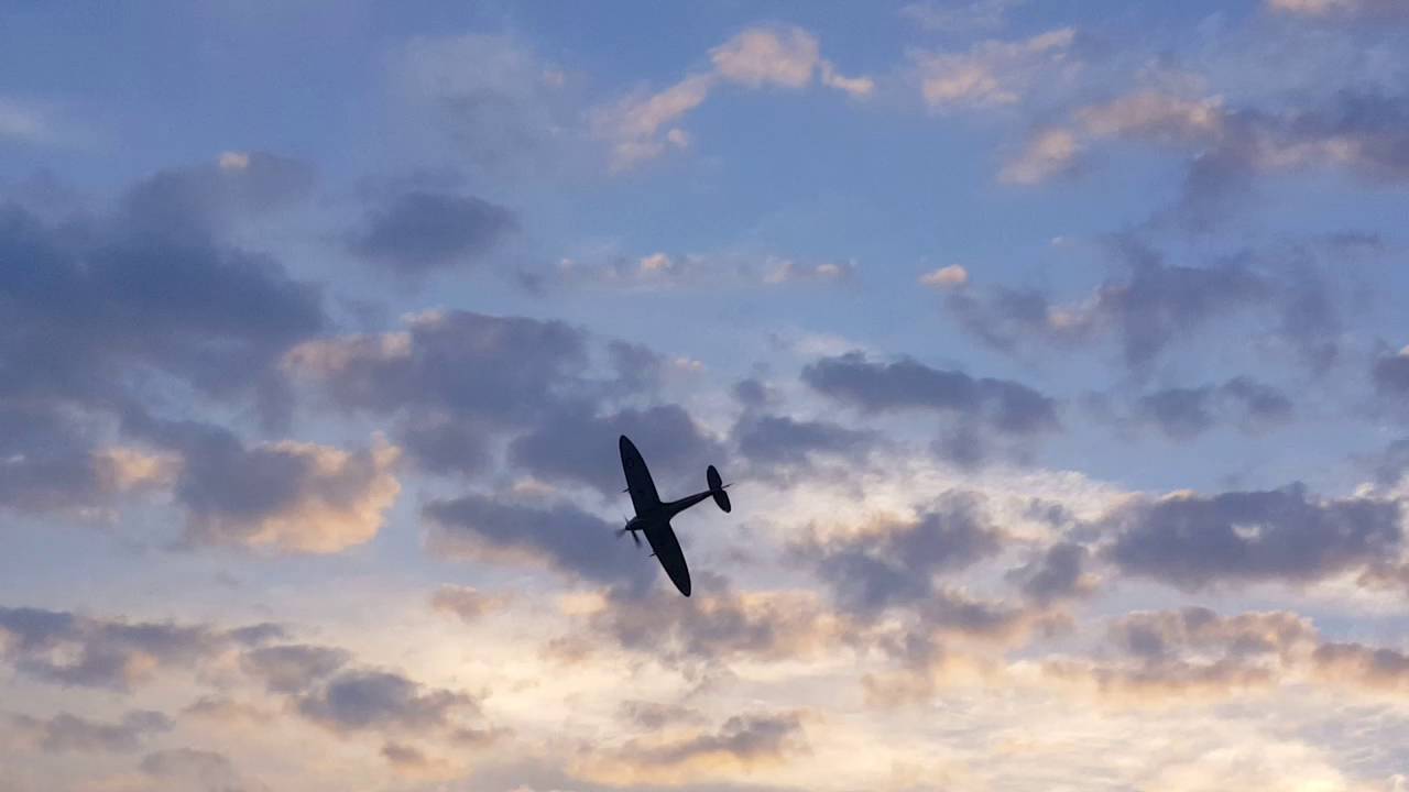 Spitfire at Dunkeswell Aerodrome