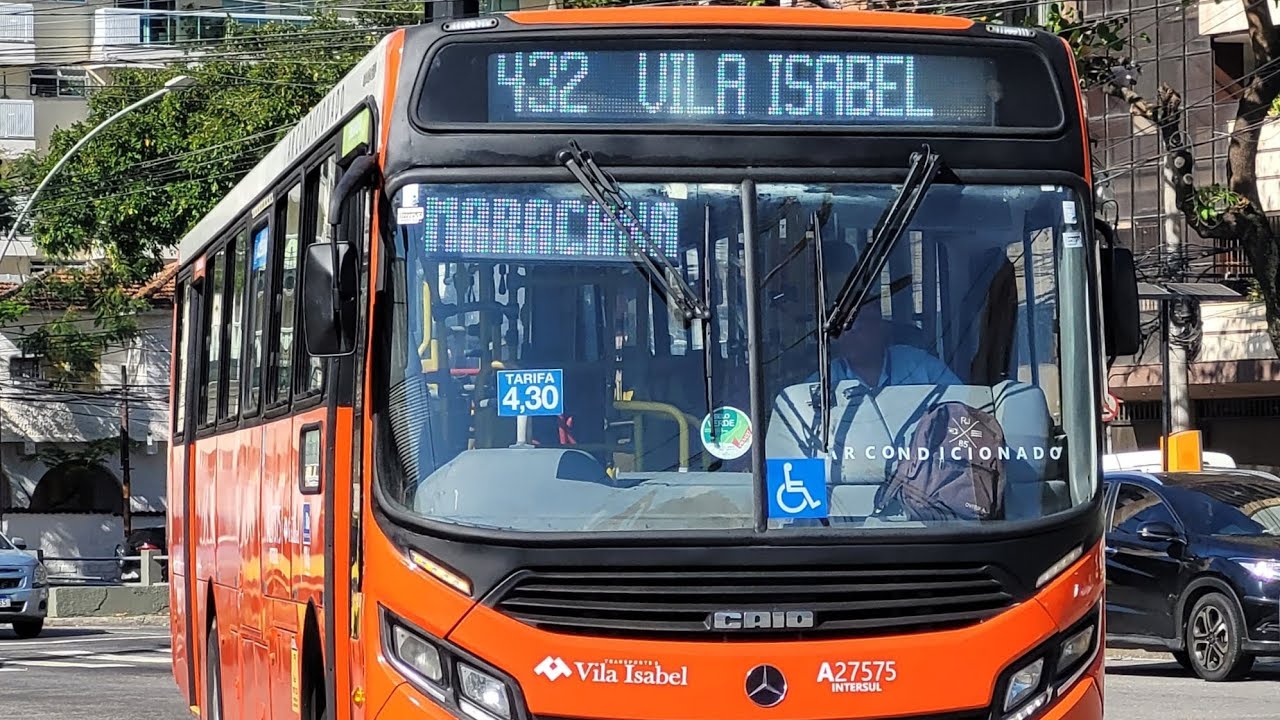 432 GÁVEA - PUC x VILA ISABEL via TÚNEL SANTA BÁRBARA