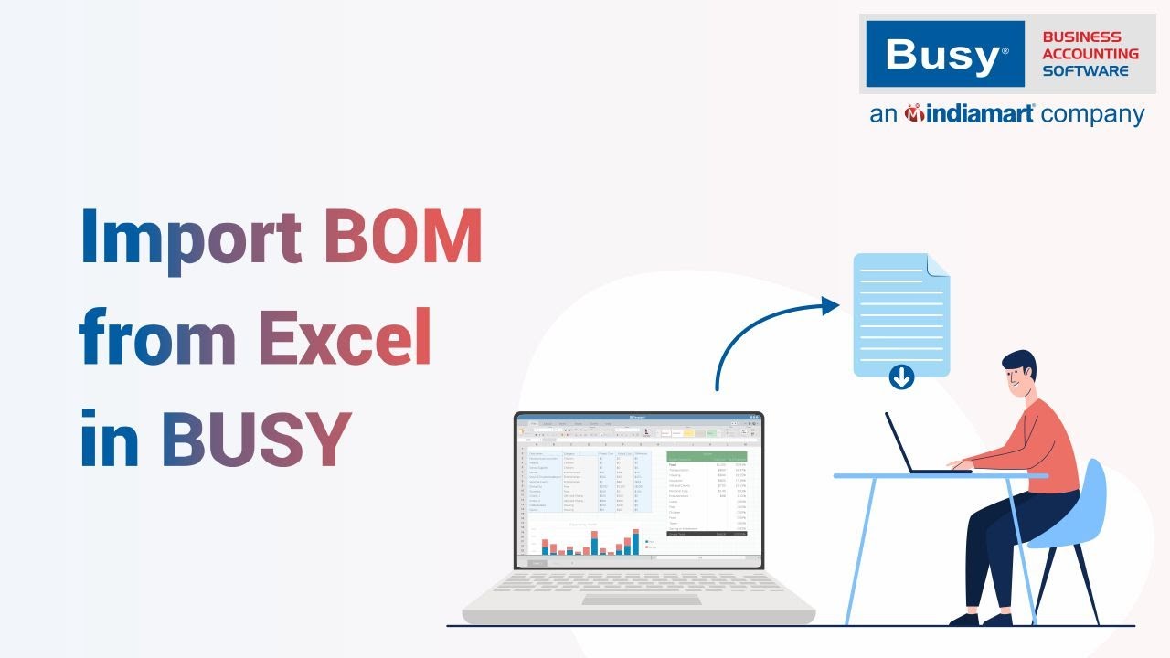 Import BOM from Excel in BUSY (English) |BUSY