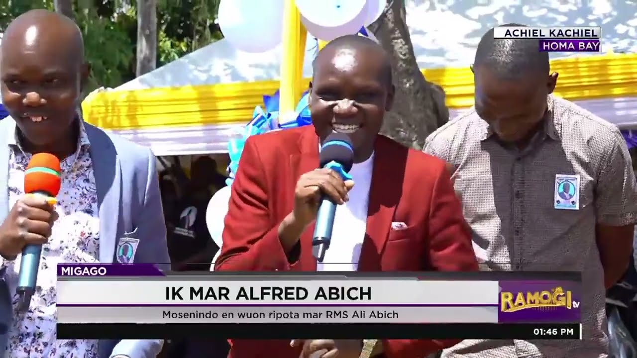 Jofwambo mag RAMOGI TV/FM timo neno e Ik mar Alfred Abich - Wuon Ally Abich | #Migago