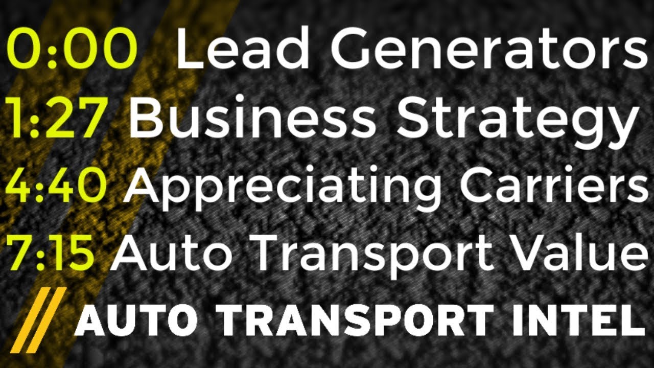 Car Shipping Broker - ACI Transport - Talks Leads, Shippers & Carriers