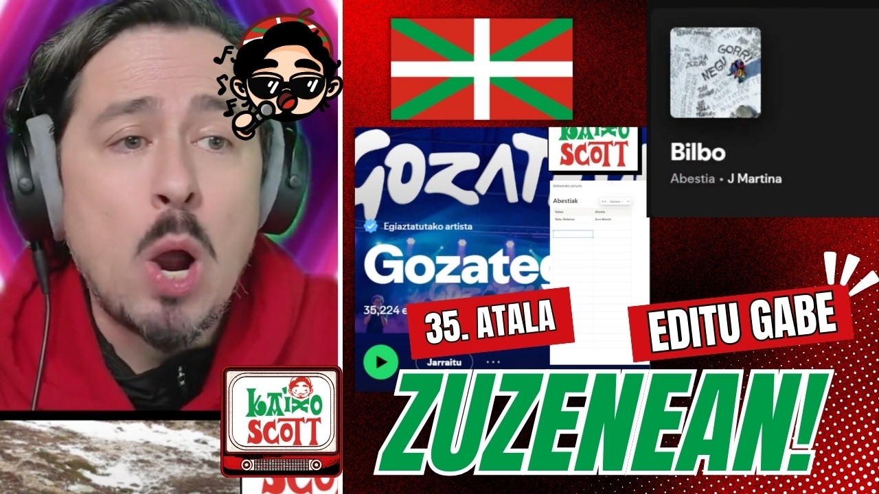 Kaixo Scott Zuzenean! (Editu Gabe) 2025.27.01 | | 35. Atala