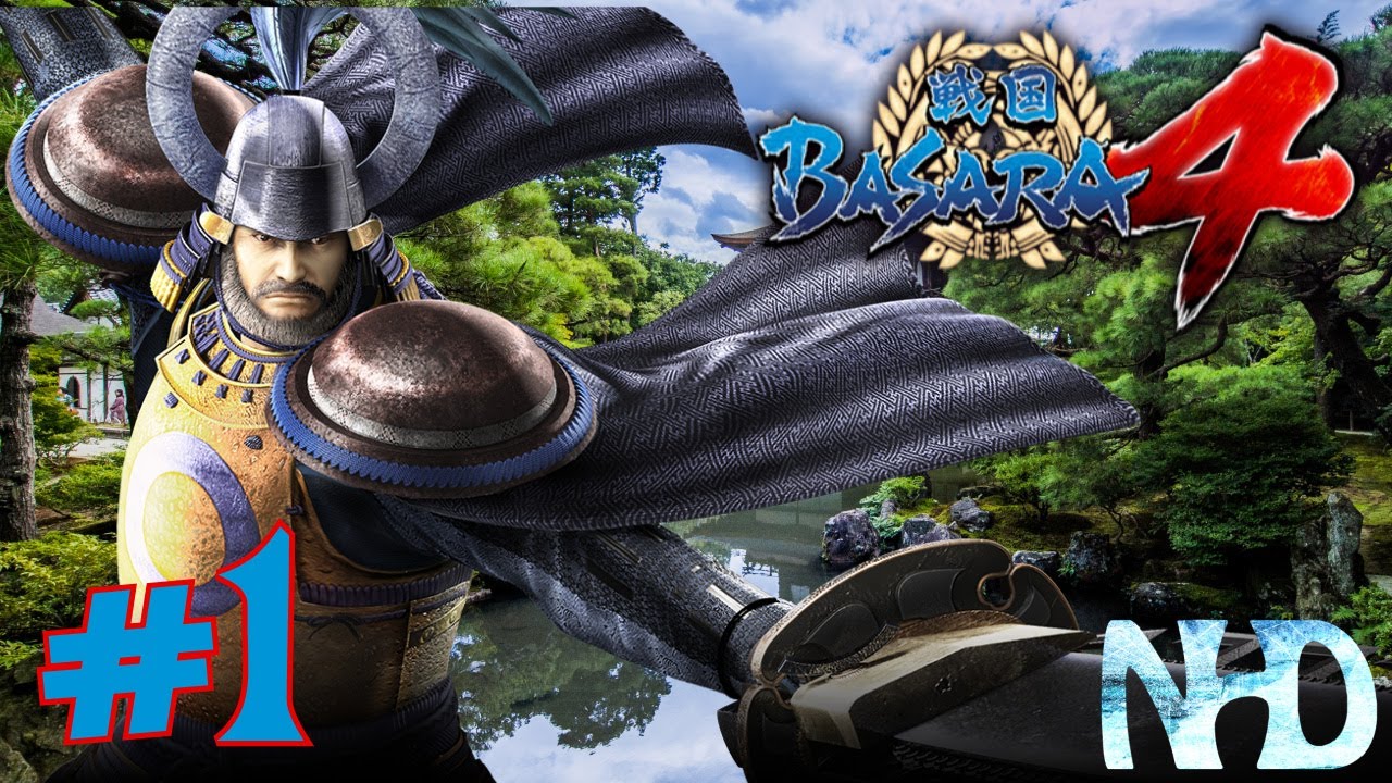 Let's Play Sengoku Basara 4 Sumeragi (Muneshige Tachibana - pt1) Stage: Osaka: Toyotomi Hajou