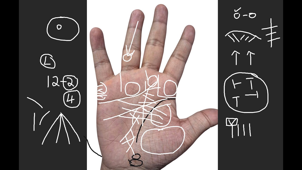When All Positive Lines Are Countered With Negative Lines In Palm. #palmistry #astrology #zodiac