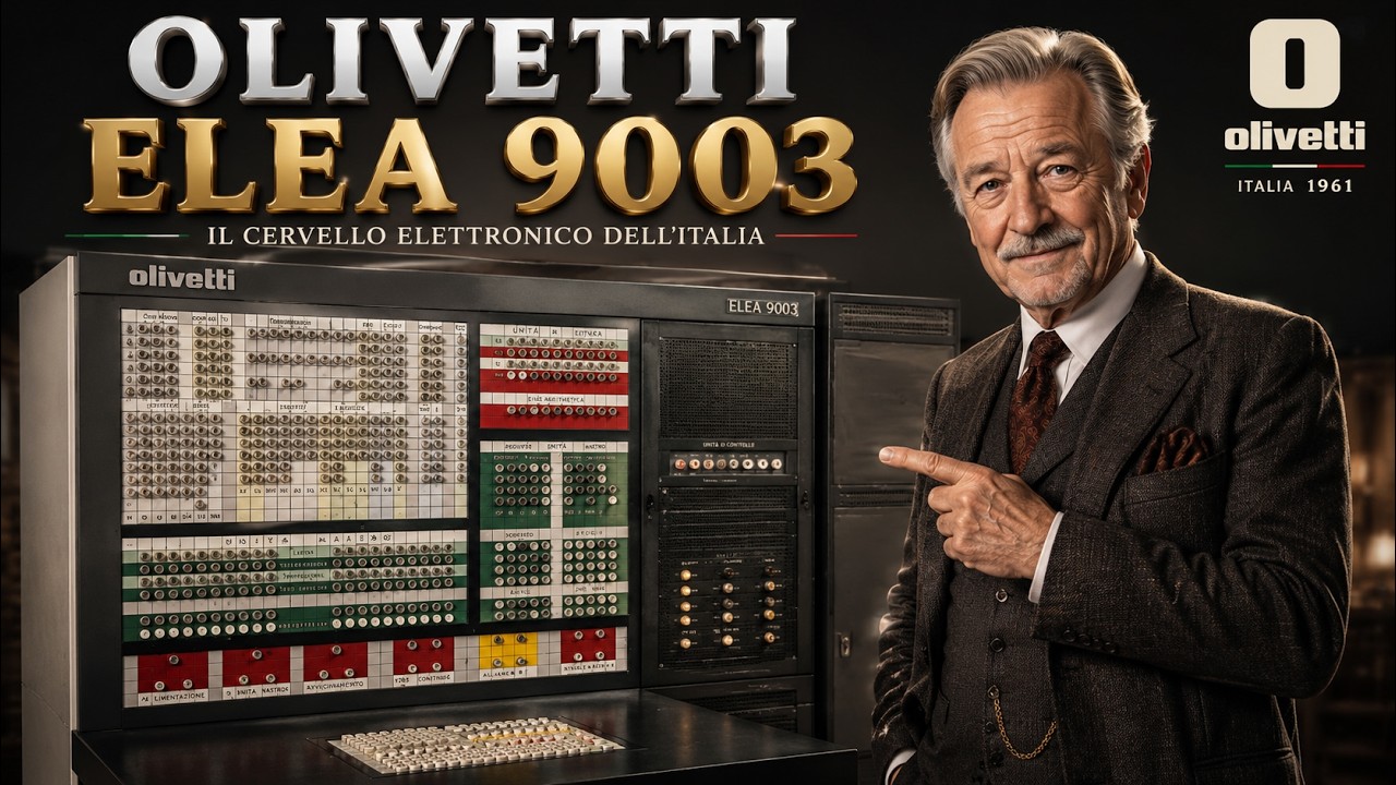 Elea 9003: Il capolavoro di Olivetti che il mondo ha quasi dimenticato