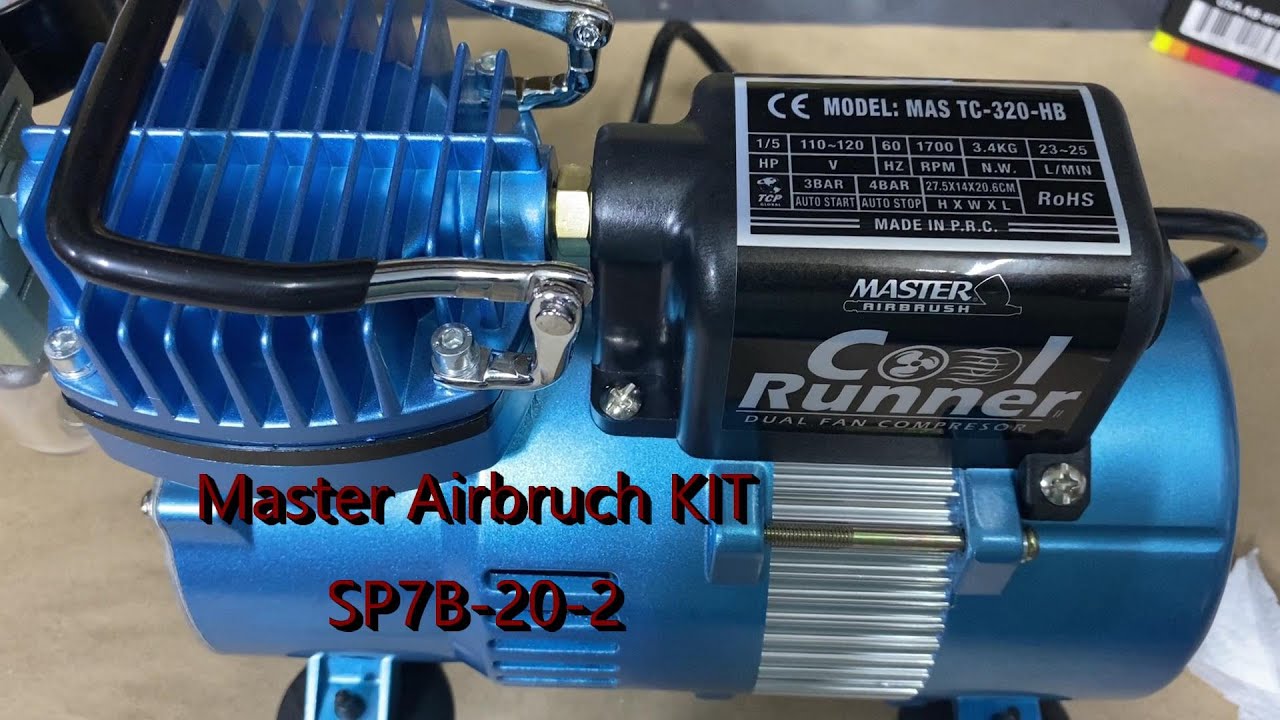 Master Airbrush KIT SP7B 20 2