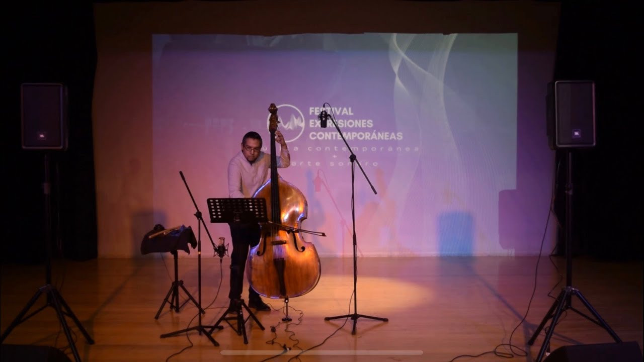 TOCCATA EN ÍNDIGO [2025] – Gustavo Servín | Contrabajo - Rodrigo Mata 