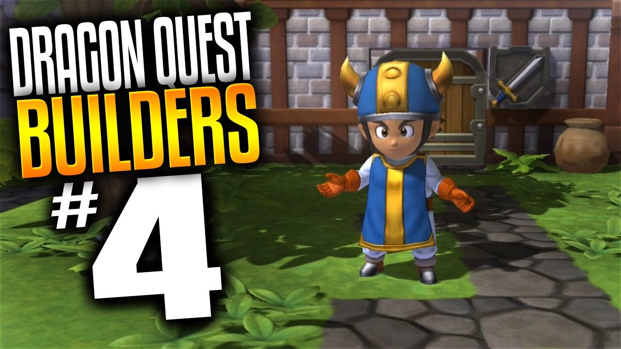 Dragon Quest Builders Gameplay - Ep 4 - Invasion Defence! (Lets Play Dragon Quest Builders)