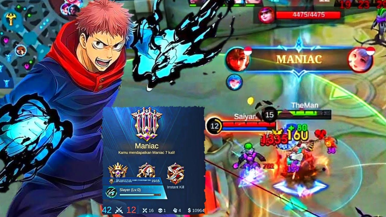 YIN BEST BUILD 2025 l DAMAGE GILA SAMPAI MANIAC