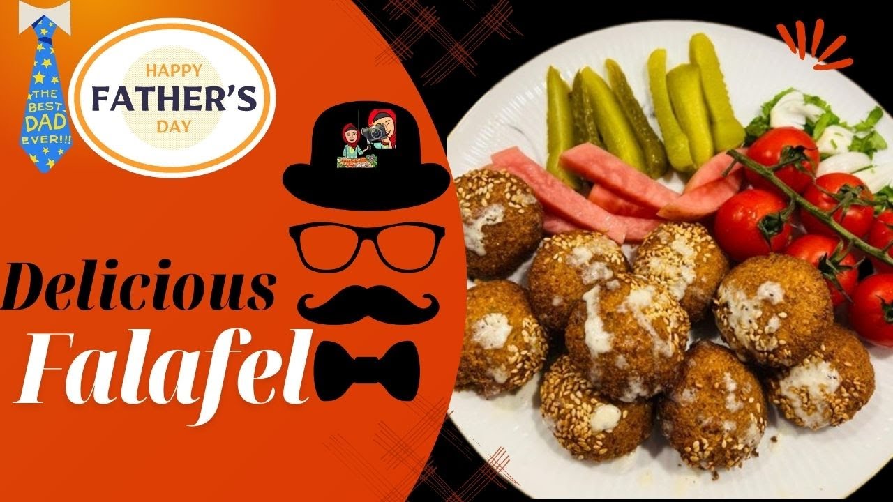 How To Make Falafel At Home | Easy and Delicious Falafel Recipe  (FATHERS DAY SPECIAL RECIPE)