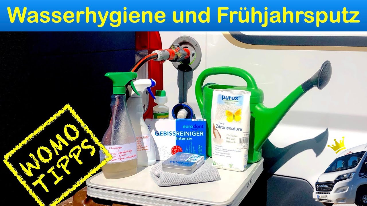Wasserhygiene im Wohnmobil: Wir machen den Prinz startklar f&uuml;r die Campingsaison 2020