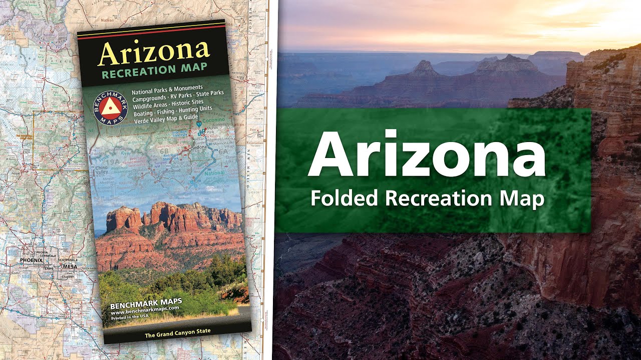 Arizona Folded Map