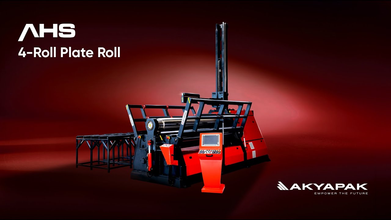 AHS 4-Roll Plate Roll / AHS 4 Toplu Silindir Bükme Makineleri