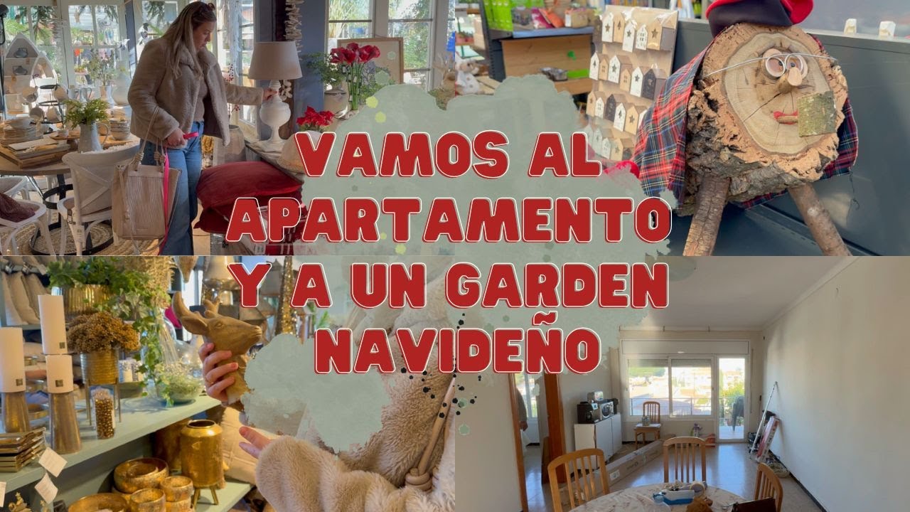 TOUR NAVIDEÑO con mi HERMANA | Vamos al APARTAMENTO después de mucho 🎄🛍️😍