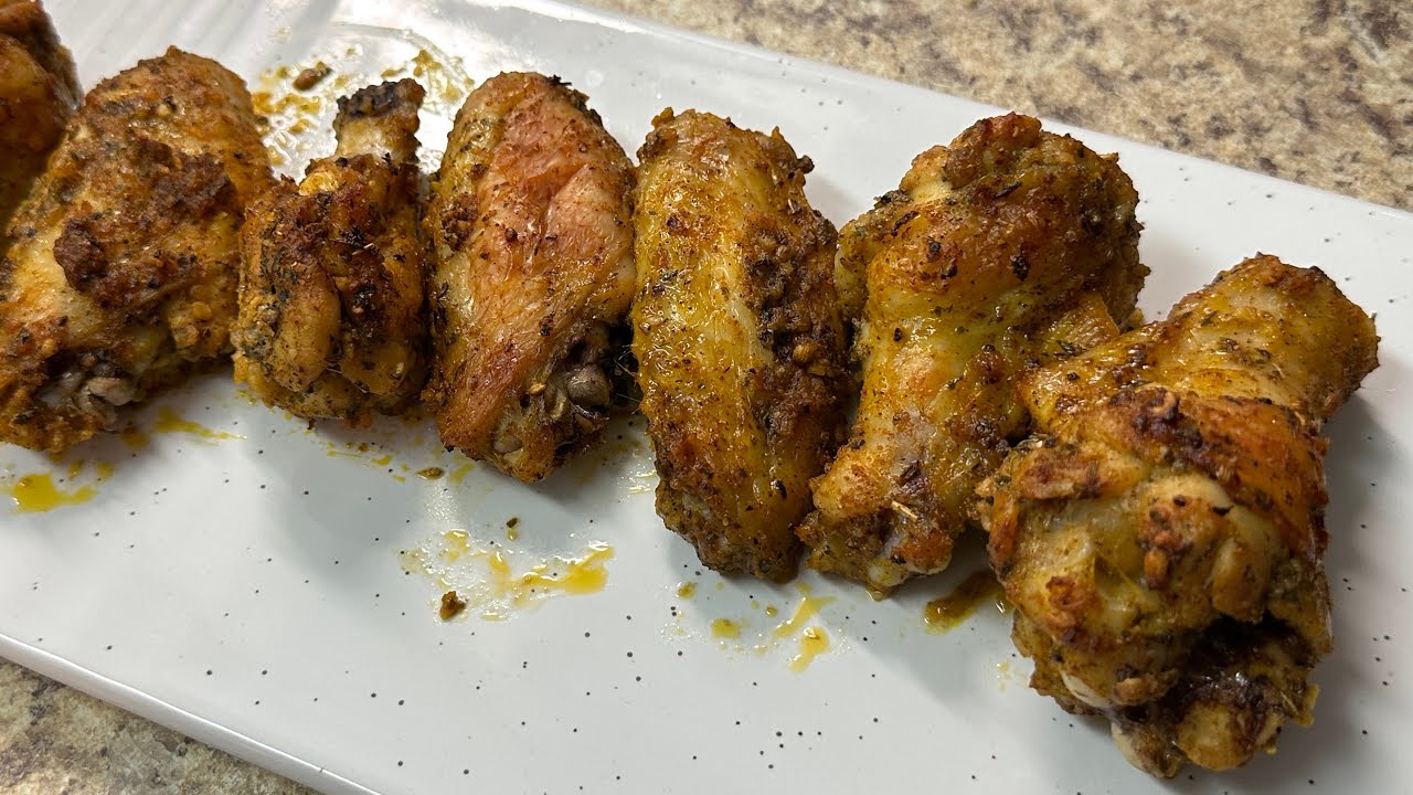Puerto Rican Baked Chicken Wings Recipe | Alitas Horneadas y Ricas | Mari's Cooking