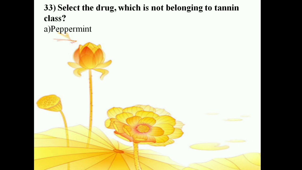 Pharmacognosy mcq|Pharmacognosy|phytochemistry|mcq