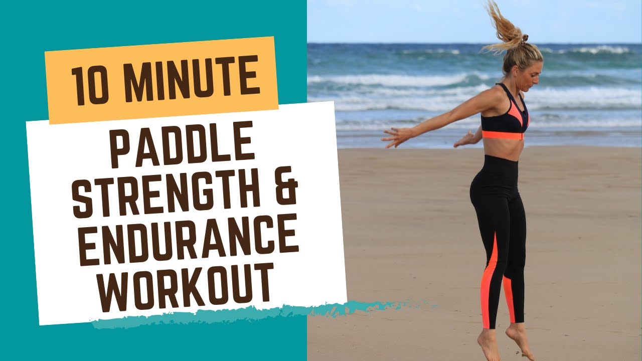 10 MINUTE SURF FITNESS WORKOUT / Exercises to help you surf and paddle better |Tehillah McGuinness