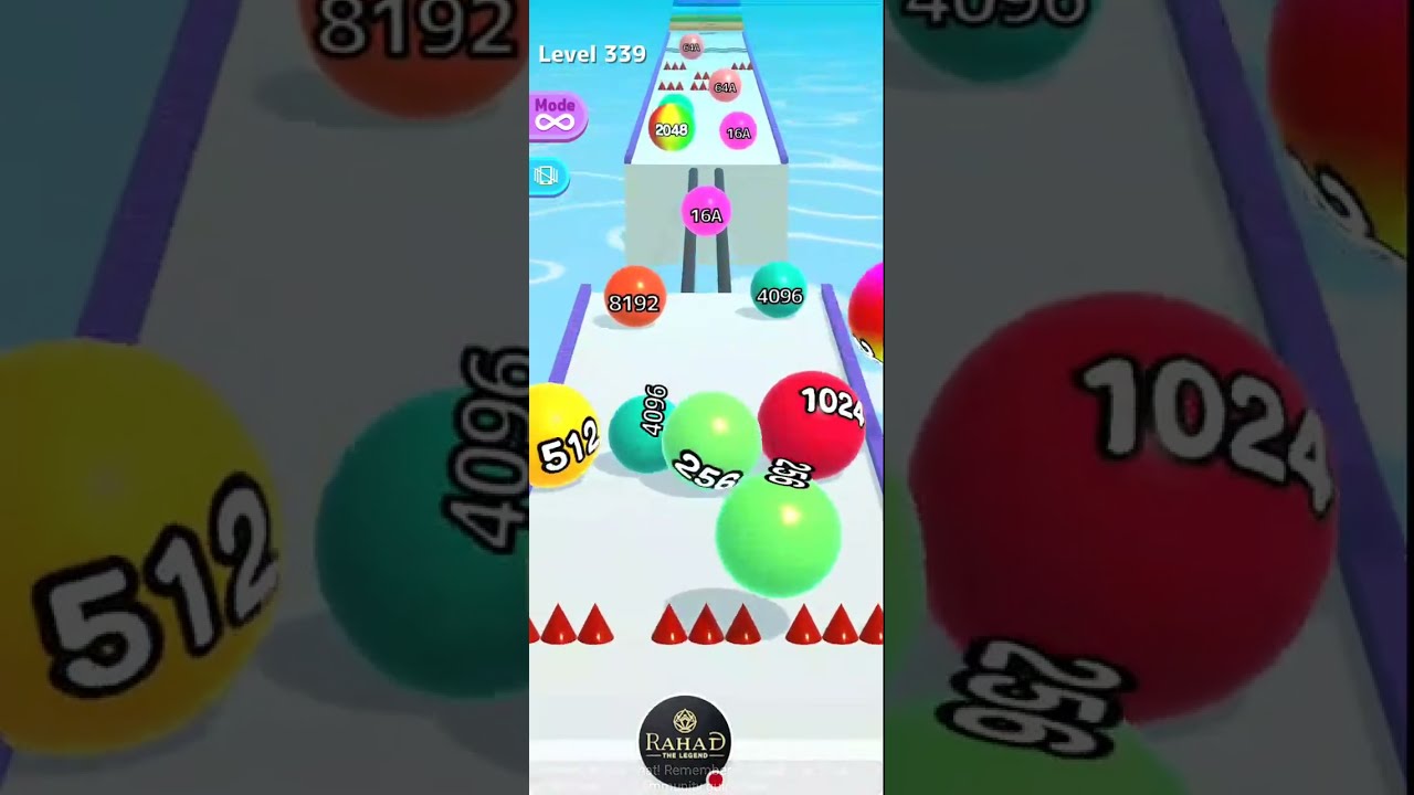 ball run 2048!🤡 But it is a goid game 🙃😸👍👍