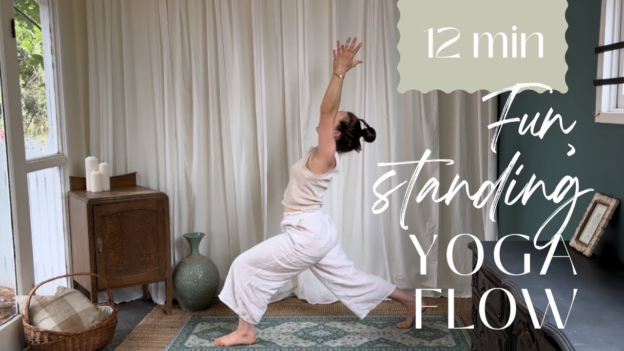 Short, standing yoga flow 🌸