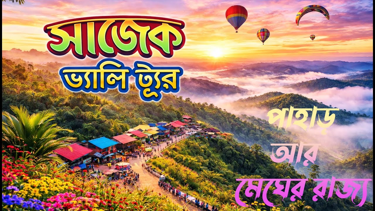 সাজেক ভ্যালি ভ্রমণ | Sajek Valley Tour | বাংলাদেশের সেরা পাহাড়ি ভিউ #sajek_tour #tour