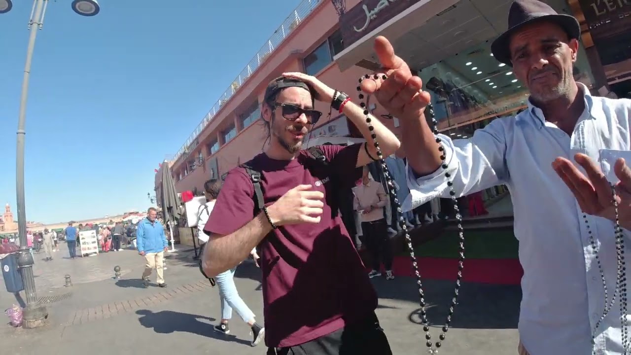 REGATEANDO en EL MERCADO de las  FALSIFICACIONES de Marrakesh