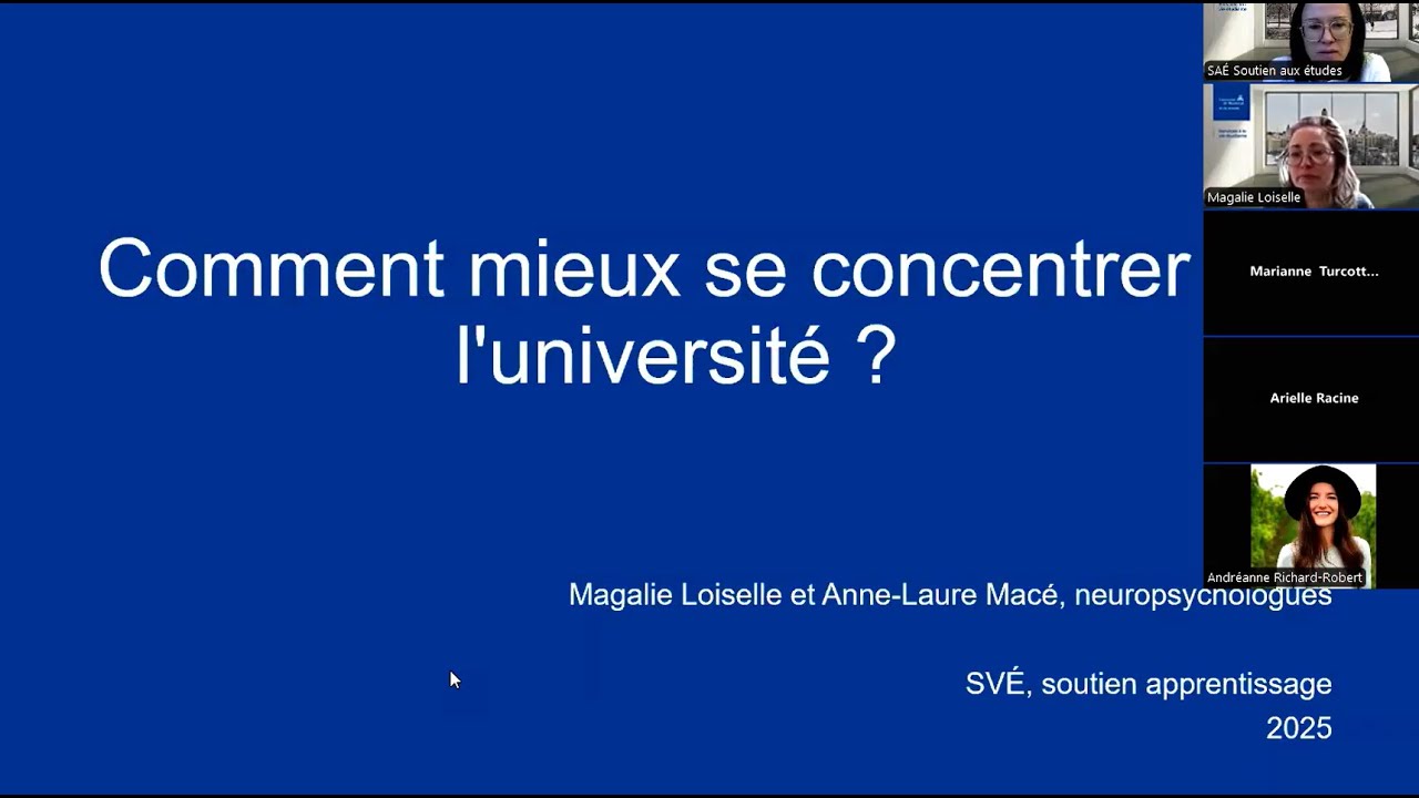 Comment mieux se concentrer à l'université?