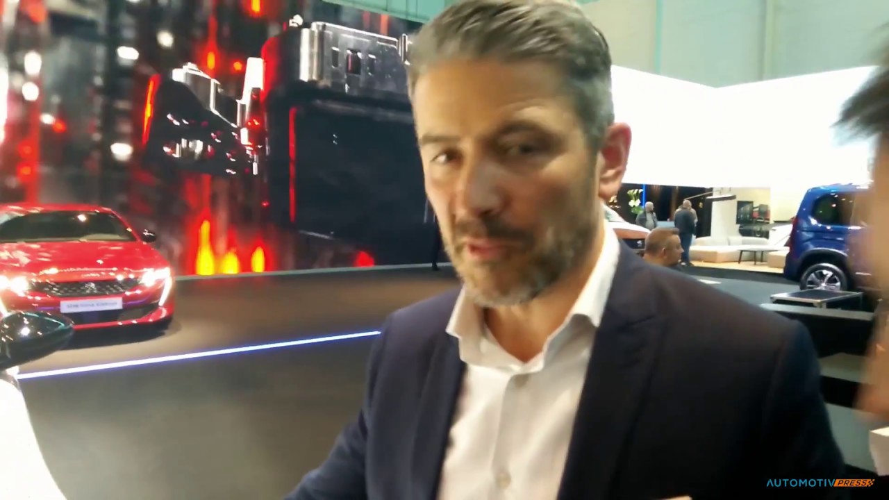 Interview Gilles Vidal - Peugeot 508 - Signature lumineuse et optiques - salon de Gen&egrave;ve 2018