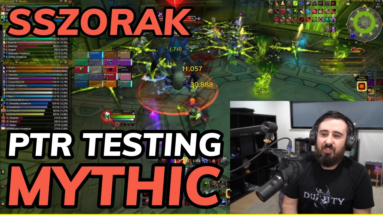 Тестирование и разбор эпохального режима Sszorak на PTR