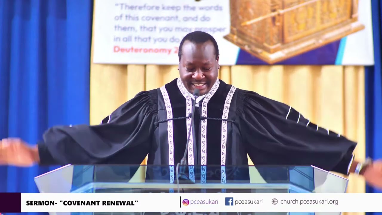 Sermon-Covenant Renewal : Rev. Dr. John Calvin Kamau [1st Service]