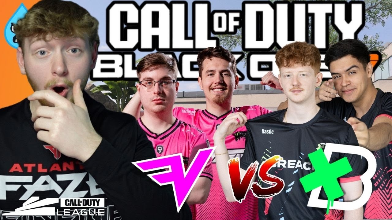 Реакция DROPLET на матч FaZe Vegas против Boston Breach | OpTic Texas Major 1 (BO7)