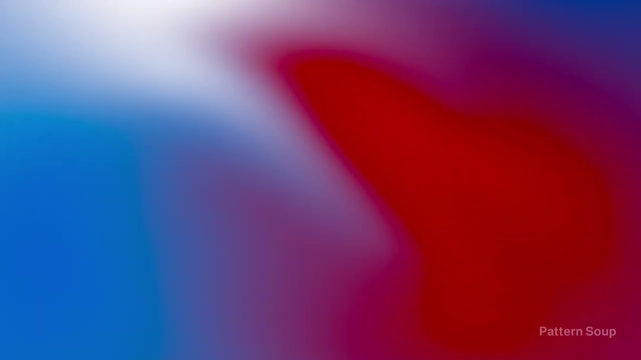 Red, White & Blue Gradient Animation | 1 Hour | 4k Smooth Ambient Visuals