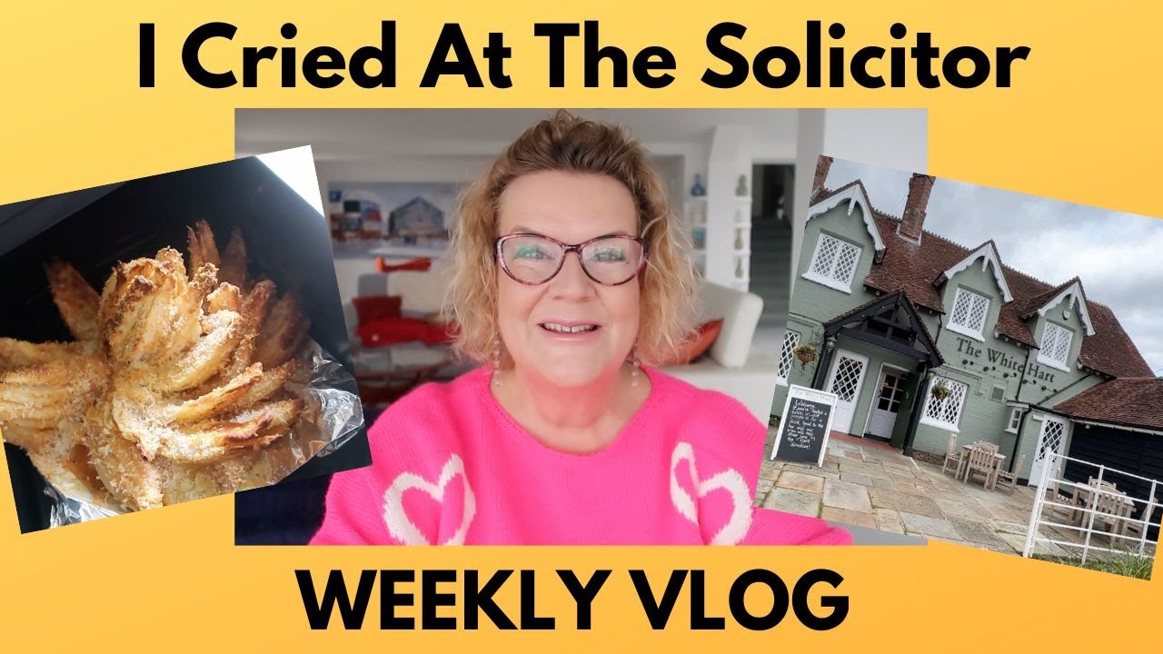 Weekly Vlog: I Cried At The Solicitors