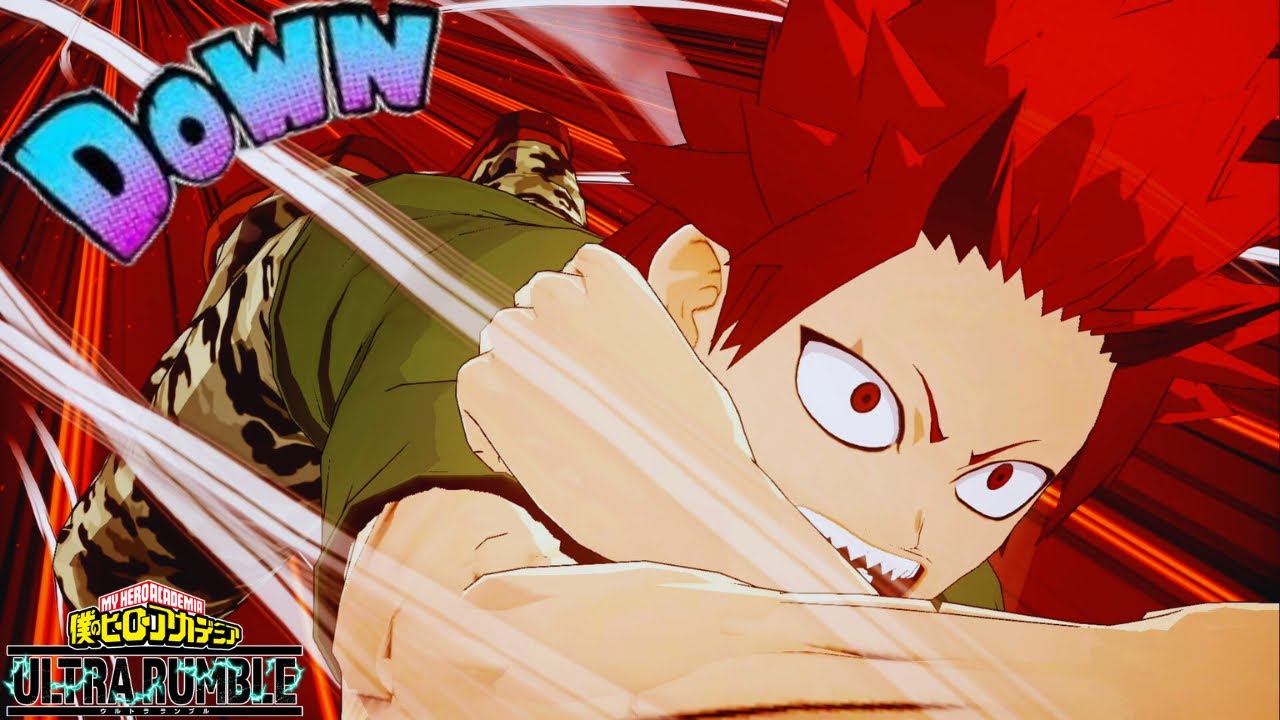 Kirishima is An UNBREAKABLE MONSTER In My Hero Ultra Rumble