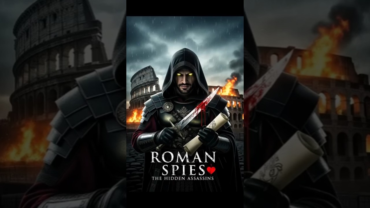 Roman Spies 🗡️ The Hidden Assassins of Ancient Rome | Shorts