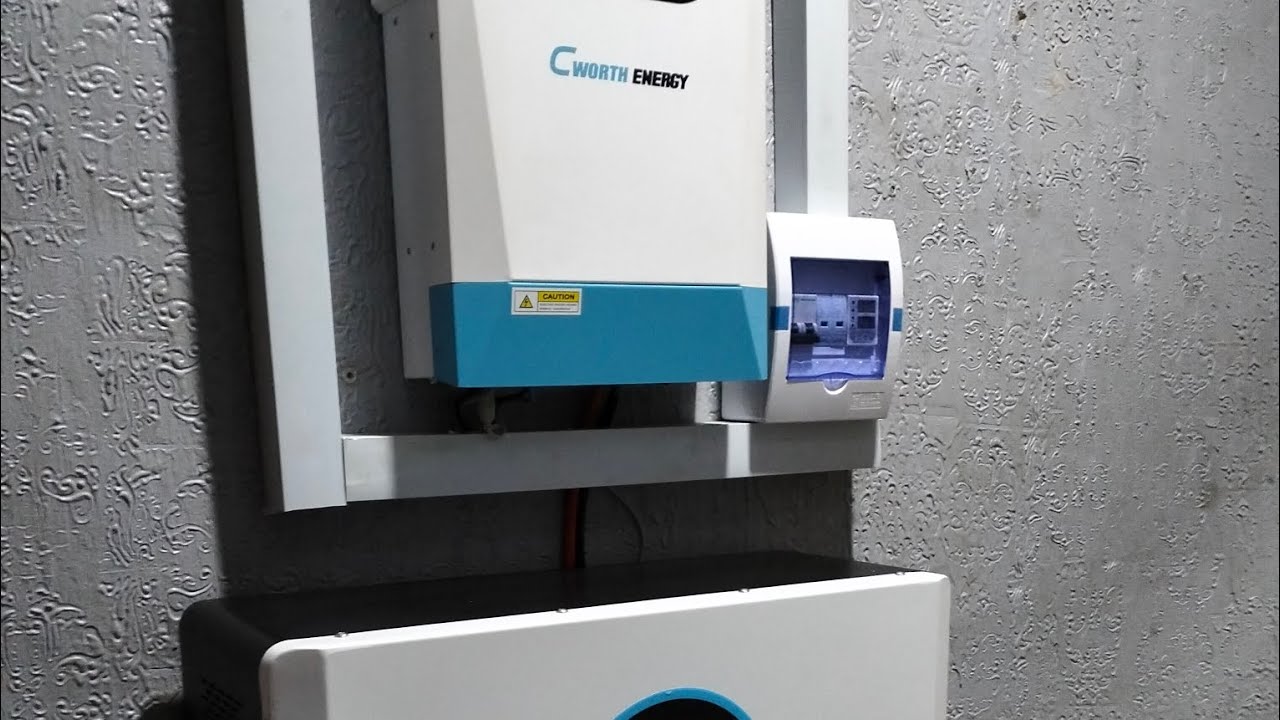 Солнечная энергетическая система марки Cworth! 98% готовности к эксплуатации😱😱