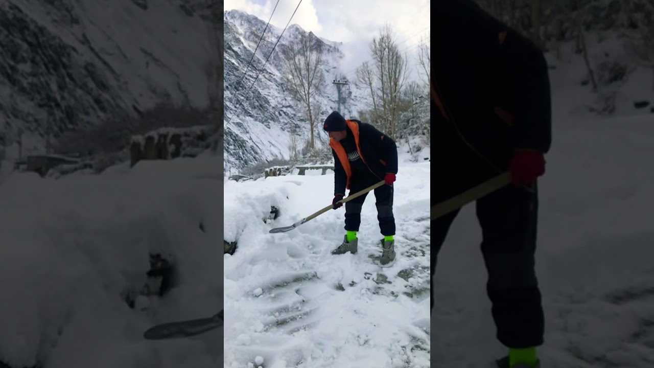 Heavy snow fall hunza valley let&rsquo;s explore hunza valley and northern area of Pakistan in winter