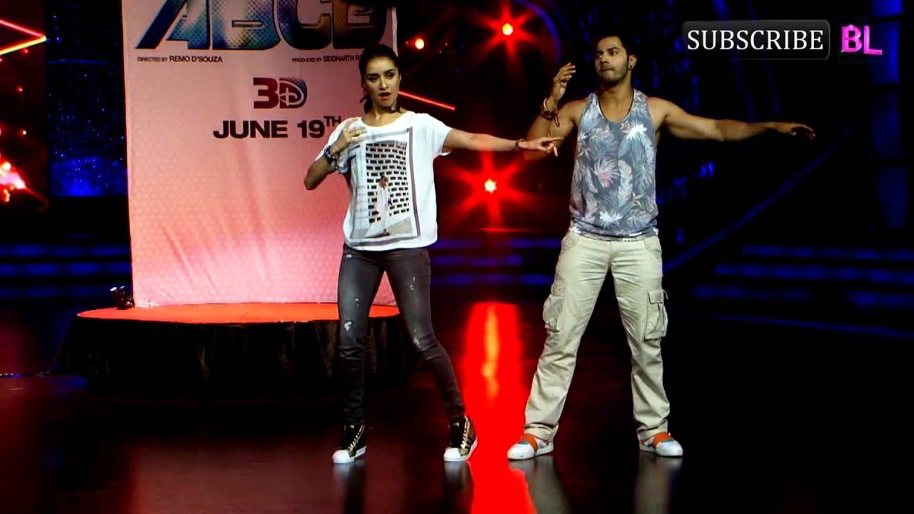Varun Dhawan & Shraddha Kapoor On Sets Of DID Super Moms For ABCD 2 Part 1