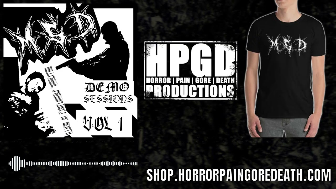 M.S.D - Demo Sessions: Vol. 1 full album on Horror Pain Gore Death Productions / HPGD
