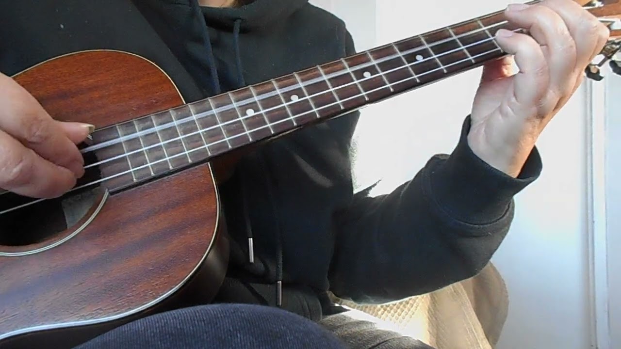 Etude (B minor)  - F. Sor - Baritone Ukulele + Tab