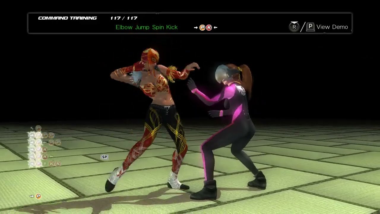 Dead or Alive 5 Last Round - Lisa Hamilton Move List
