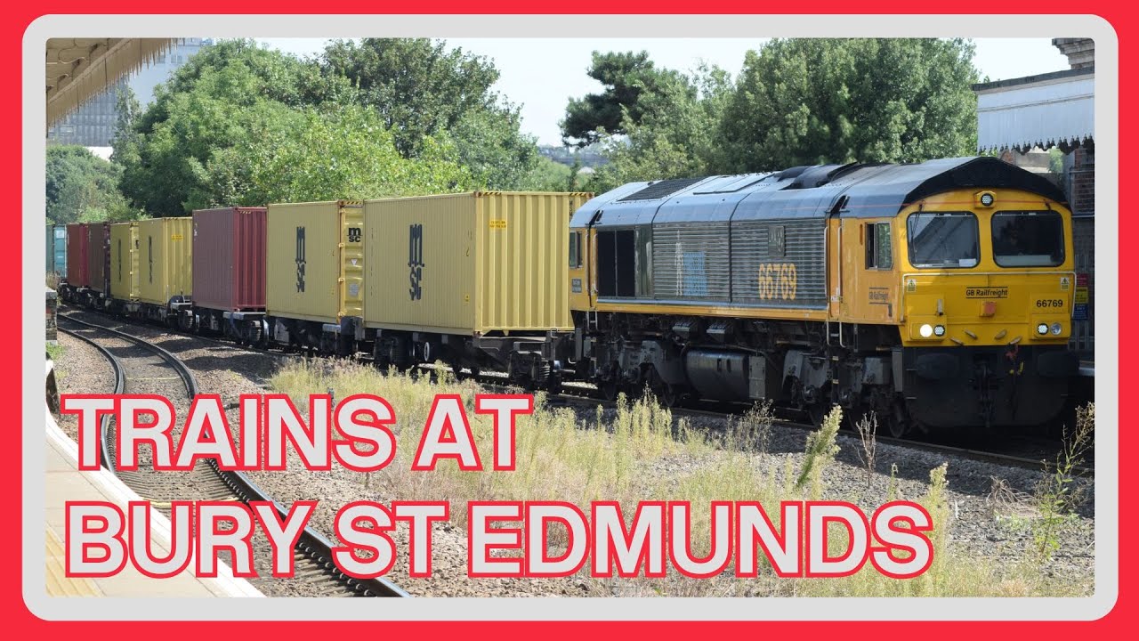 TRAINS at BURY ST. EDMUNDS - 12/08/2024