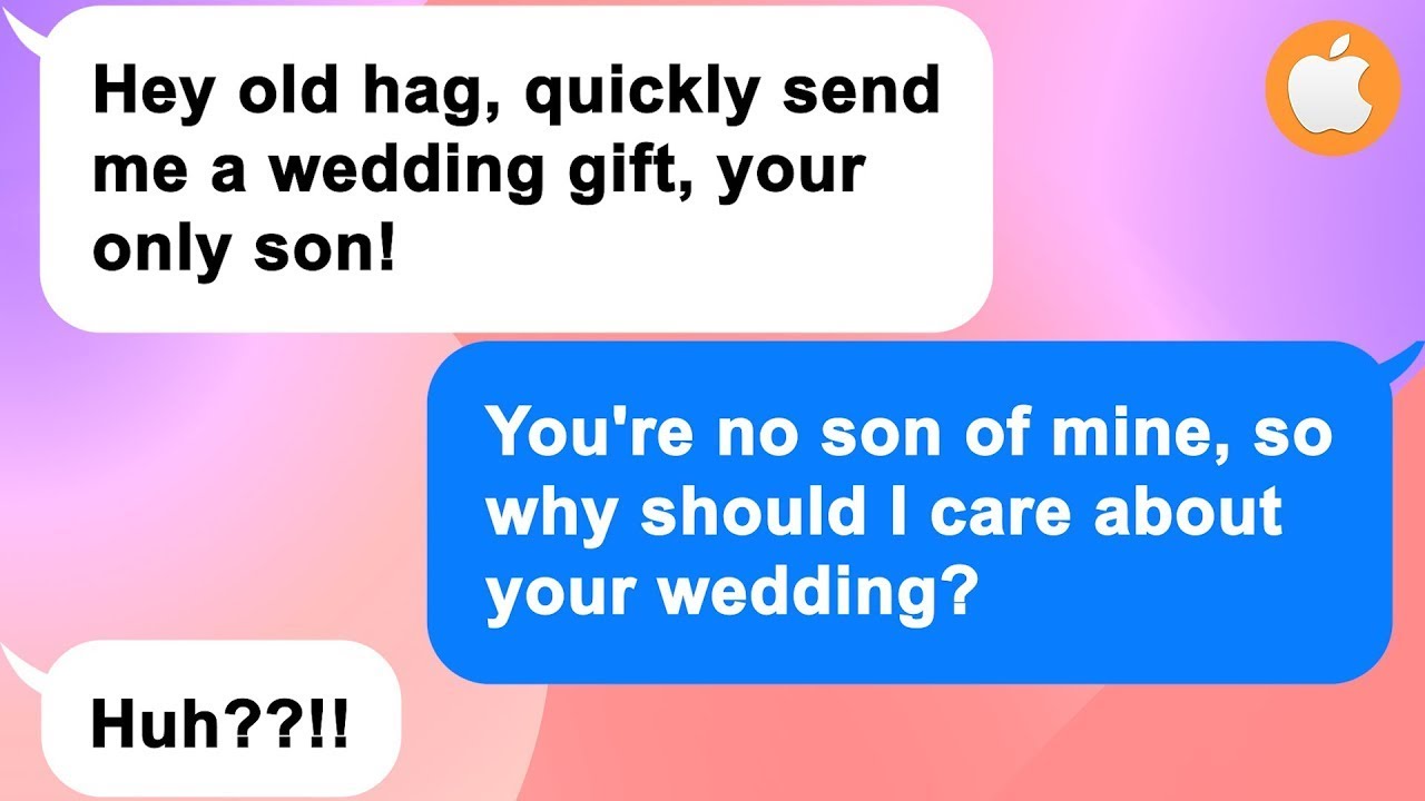 [Apple] My son and ex husband kick me out of the house, but years later demand a $15k wedding gift