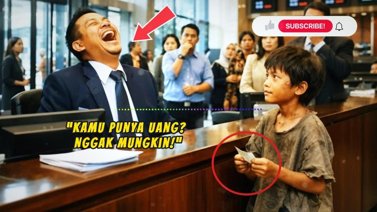 BOCAH MISKIN MASUK BANK, MINTA CEK SALDO — SENYUM SINDIR BERUBAH JADI KEJUTAN BESAR...