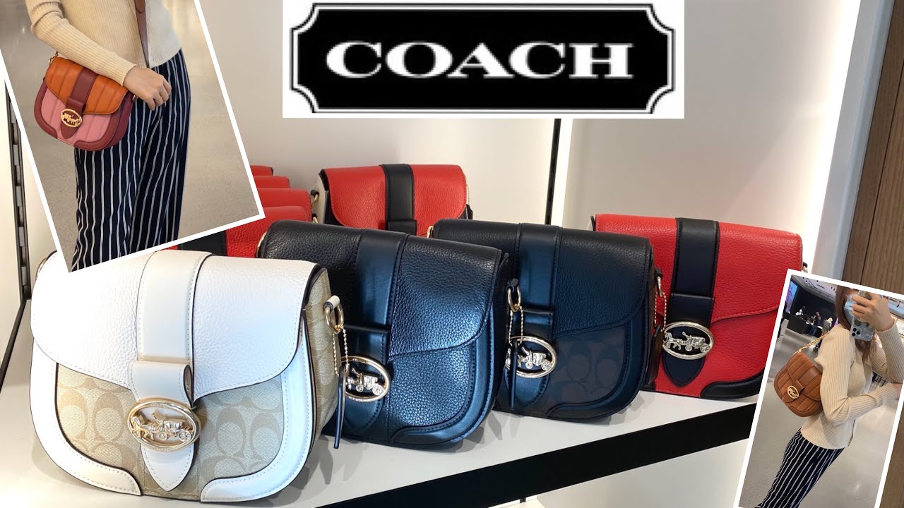 Coach outlet Georgie Saddle Bag