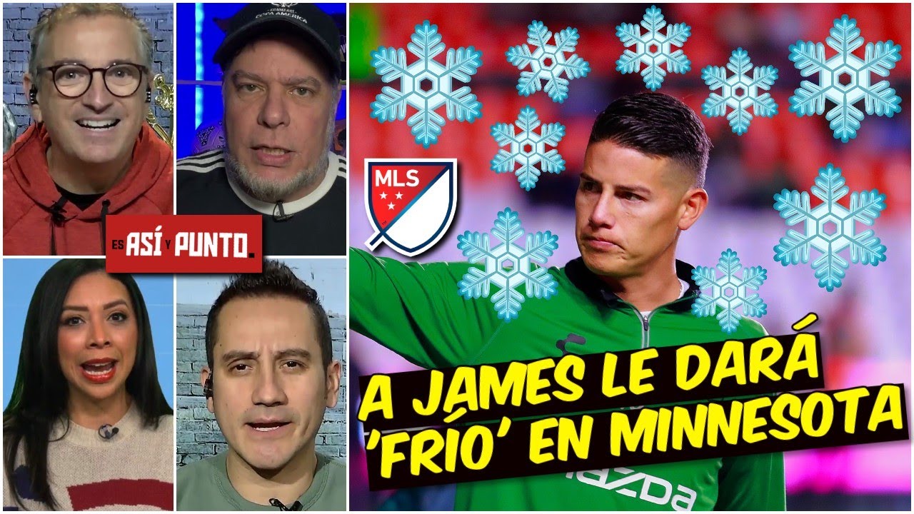A JAMES le dará FRÍO en Minnesota. En CLUBES nunca rinde el colombiano | Es Así y Punto