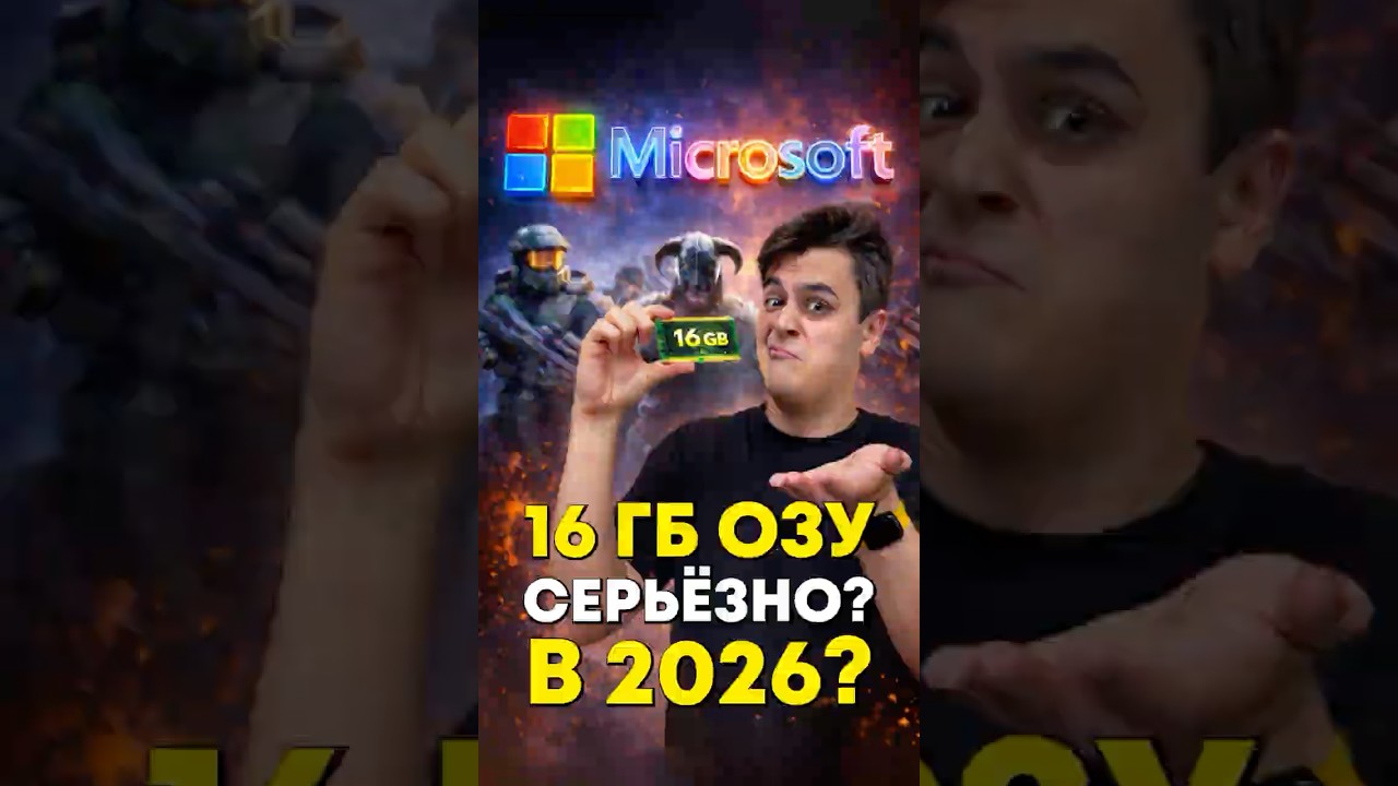 16 ГБ ОЗУ хватит для игр в 2026?