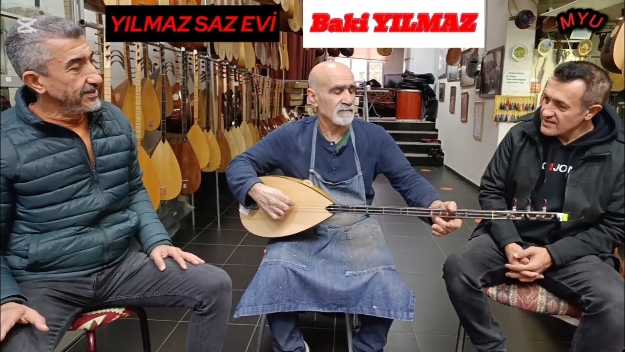 YILMAZ SAZ EVİ BAKİ YILMAZ USTAMIZ VE HOCAMIZIN BAĞLAMA İLE GEÇEN YAŞAM HİKAYESİ